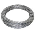 galvanized razor barbed wire